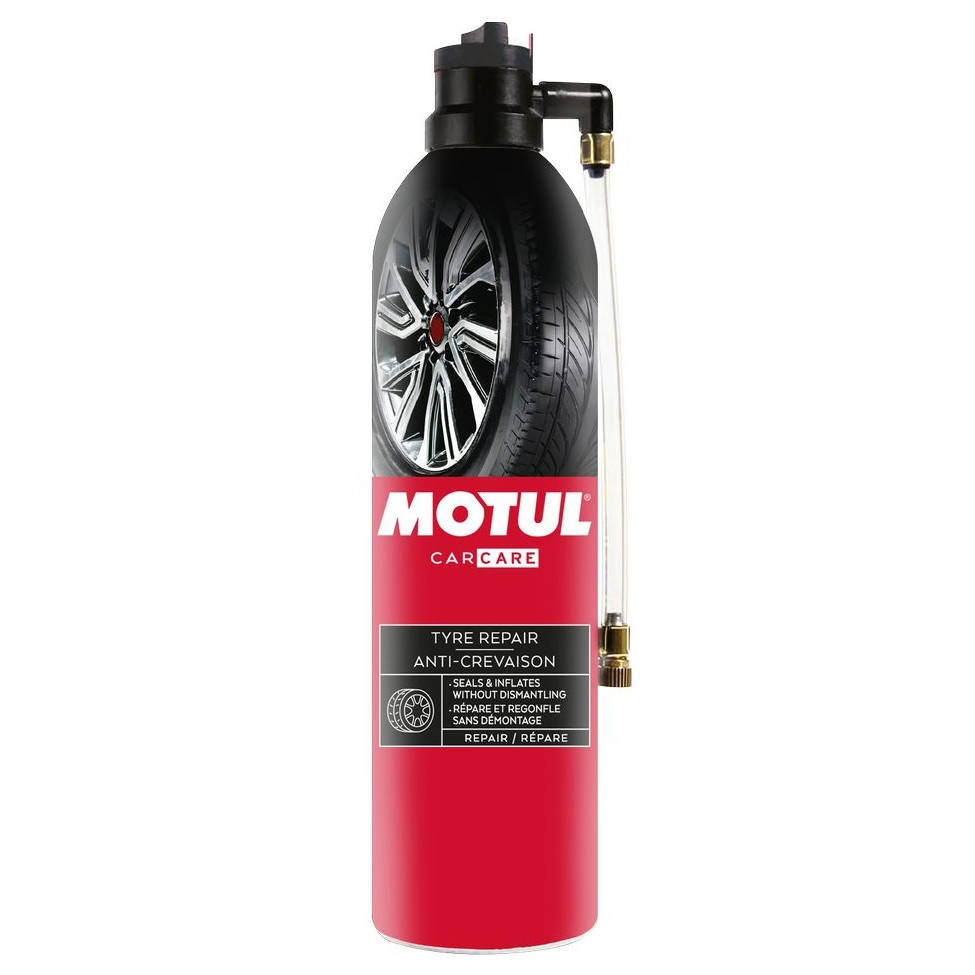 

Средство для ремонта и подкачки всех типов шин MOTUL Tyre Repair 500 мл (110142/850142)