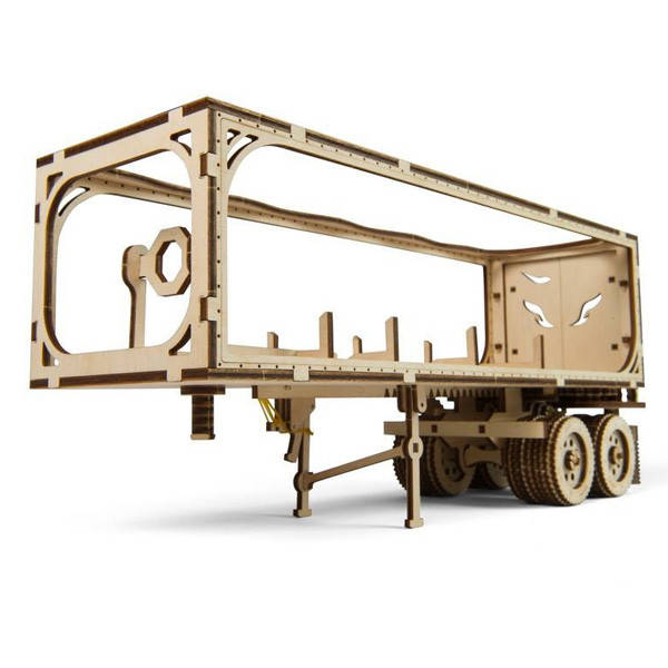 

Механические 3D пазлы UGEARS - Полуприцеп к модели «Тягач VM-03»