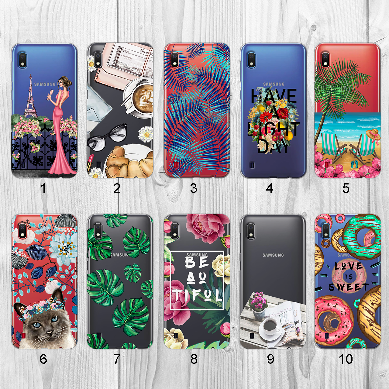 

Силиконовый чехол с рисунком для Samsung Galaxy A10 2019 A105F (new collection)