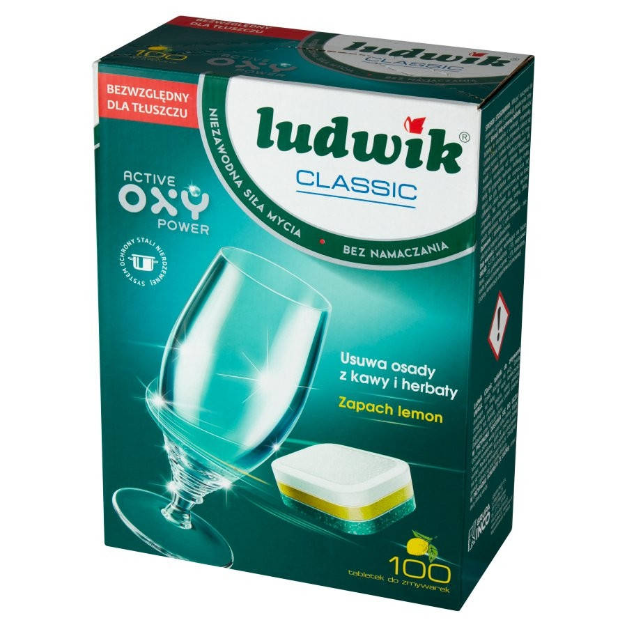 

Таблетки для посудомоечных машин Ludwik Classic Profi 100 шт