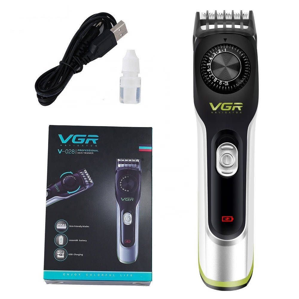 

Машинка беспроводная для стрижки волос и бороды VGR V-028 / Профессиональный триммер