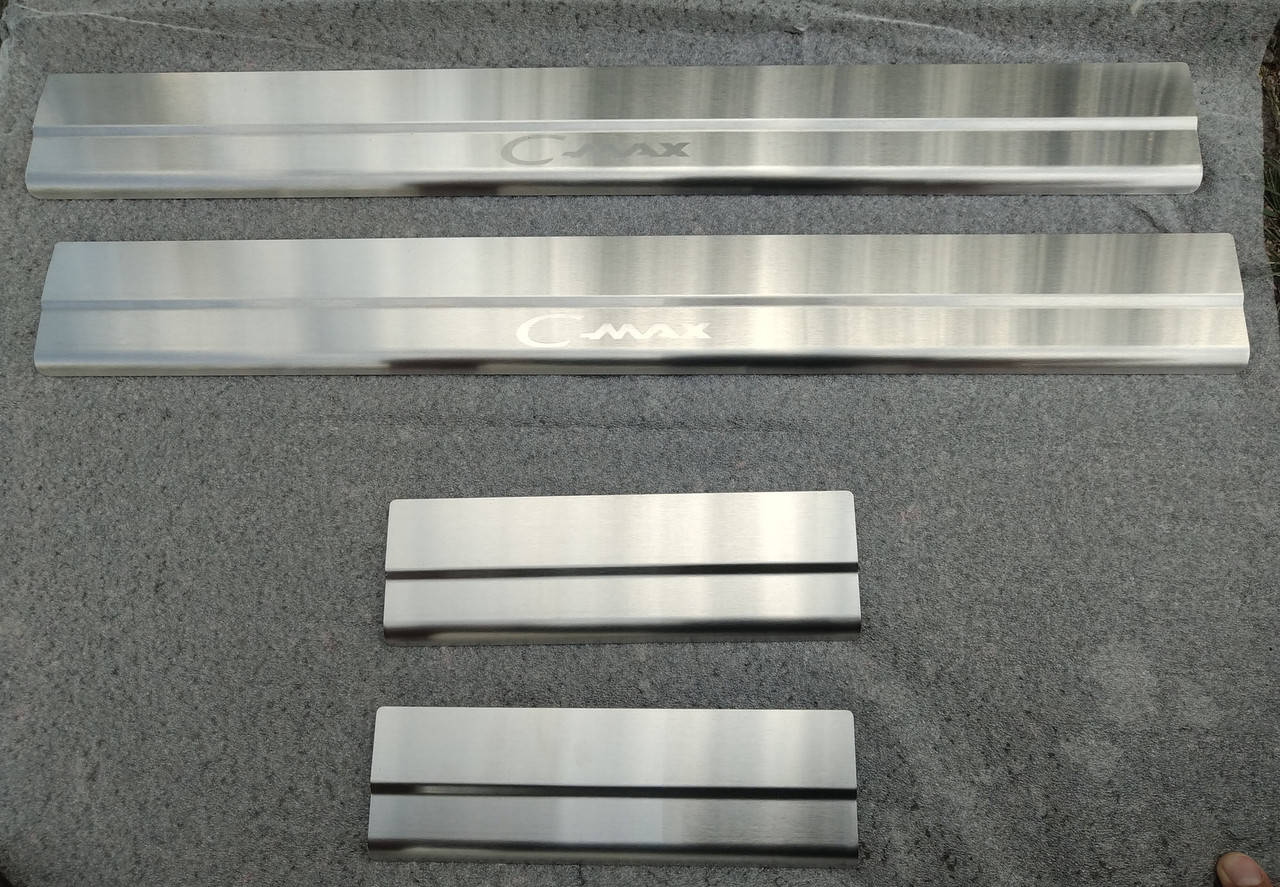 

Накладки на пороги Ford C-Max II 2010- 4шт. Standart