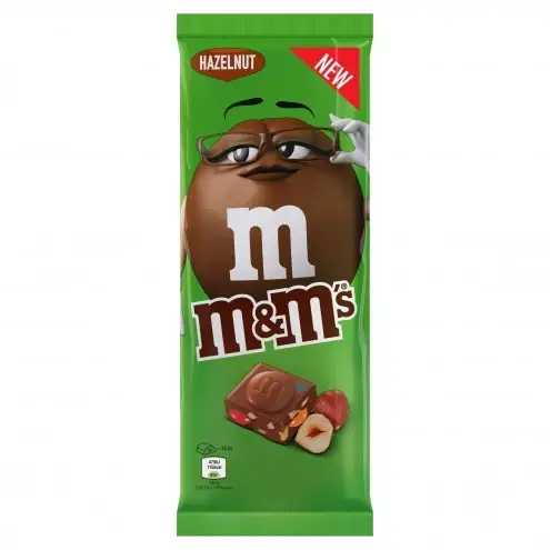 

Шоколад M&M's Chocolate Bar Hazelnut 165г