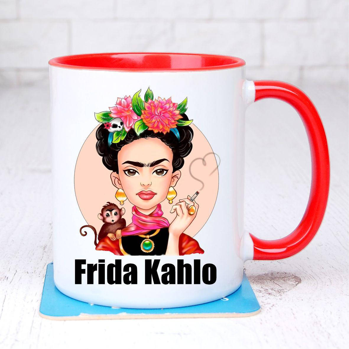 

Чашка Фрида Кало (Frida Kahlo) Красный
