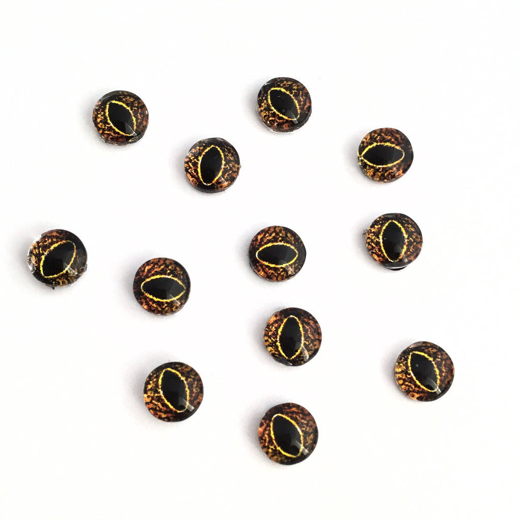 

Стеклянные кабошоны. Глаза 6 мм (). Цена за 2 шт.