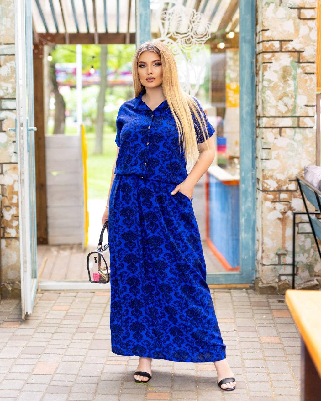 

Платье женское штапель (48-58)(4цв) "VOJELAVI" недорого от прямого поставщика