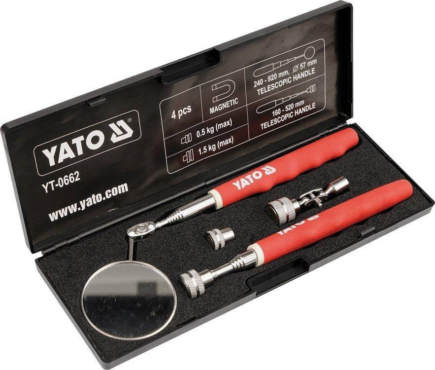 

Проверочный набор держатель + зеркало Yato YT-0662