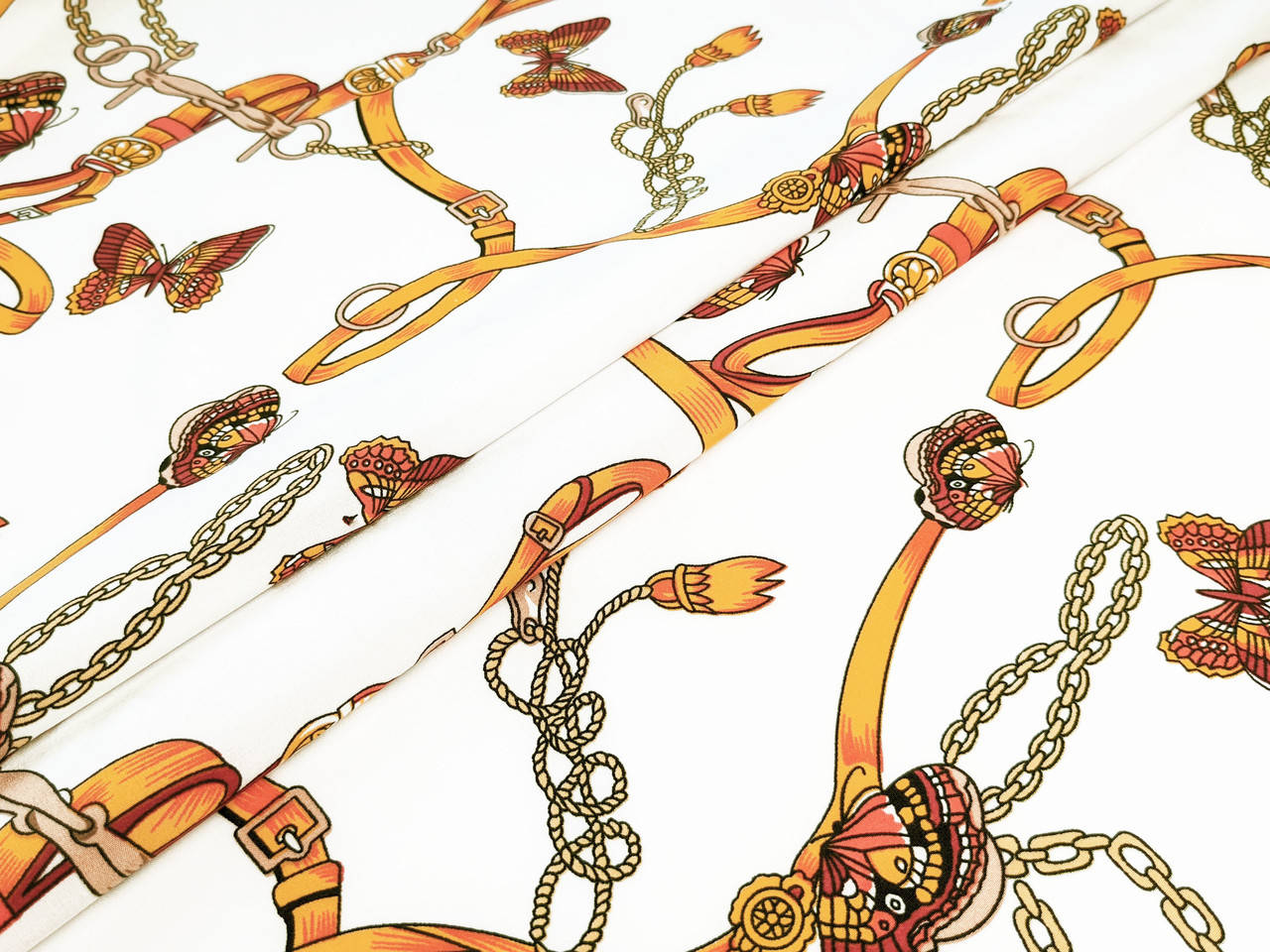 

Супер софт принт полет бабочек, молочный