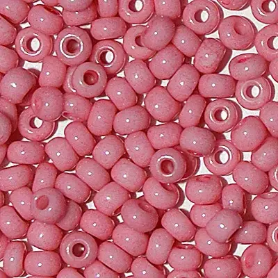 

Чешский бисер Preciosa 10/0 № 03193, натуральный розовый, 50 грамм