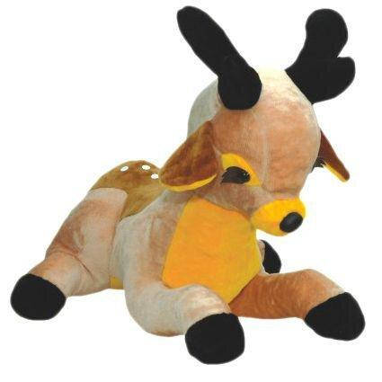 

Мягкая игрушка Weber Toys Олененок Бемби маленький 47см (WT140), Коричневый