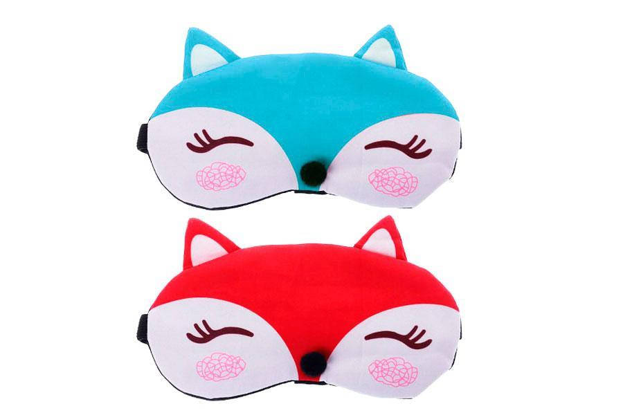 

Маска для сна с гелевым охладителем Лисичка арт.631