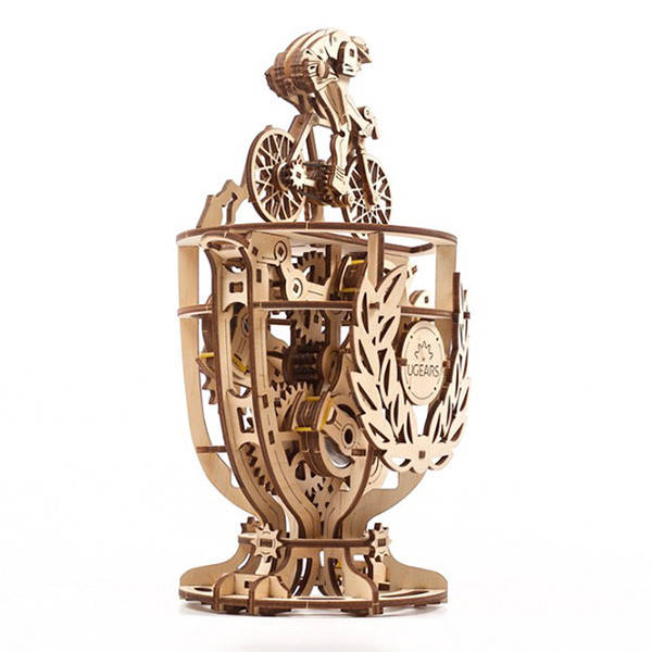 

Механические 3D пазлы UGEARS - Автоматон «Велосипедист»:
