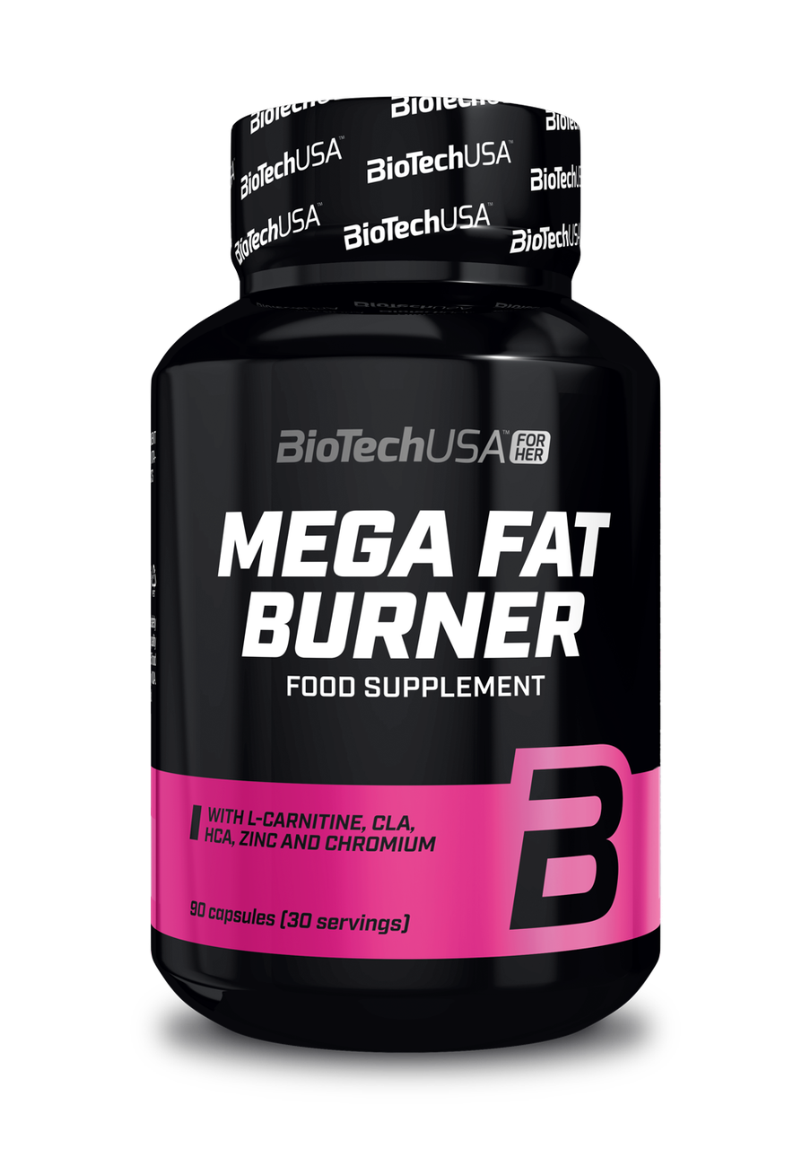 

Жиросжигатель BioTech Mega Fat Burner (90 капс) биотеч фат бернер