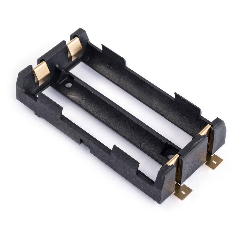 

Отсек для батареек 2*MR18650 открытый, Монтаж SMT (KEYS1048) Keystone