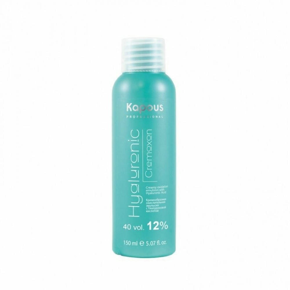 

Кремообразная Окислительная Эмульсия KAPOUS Hyaluronic Cremoxon 12%, 150 Мл