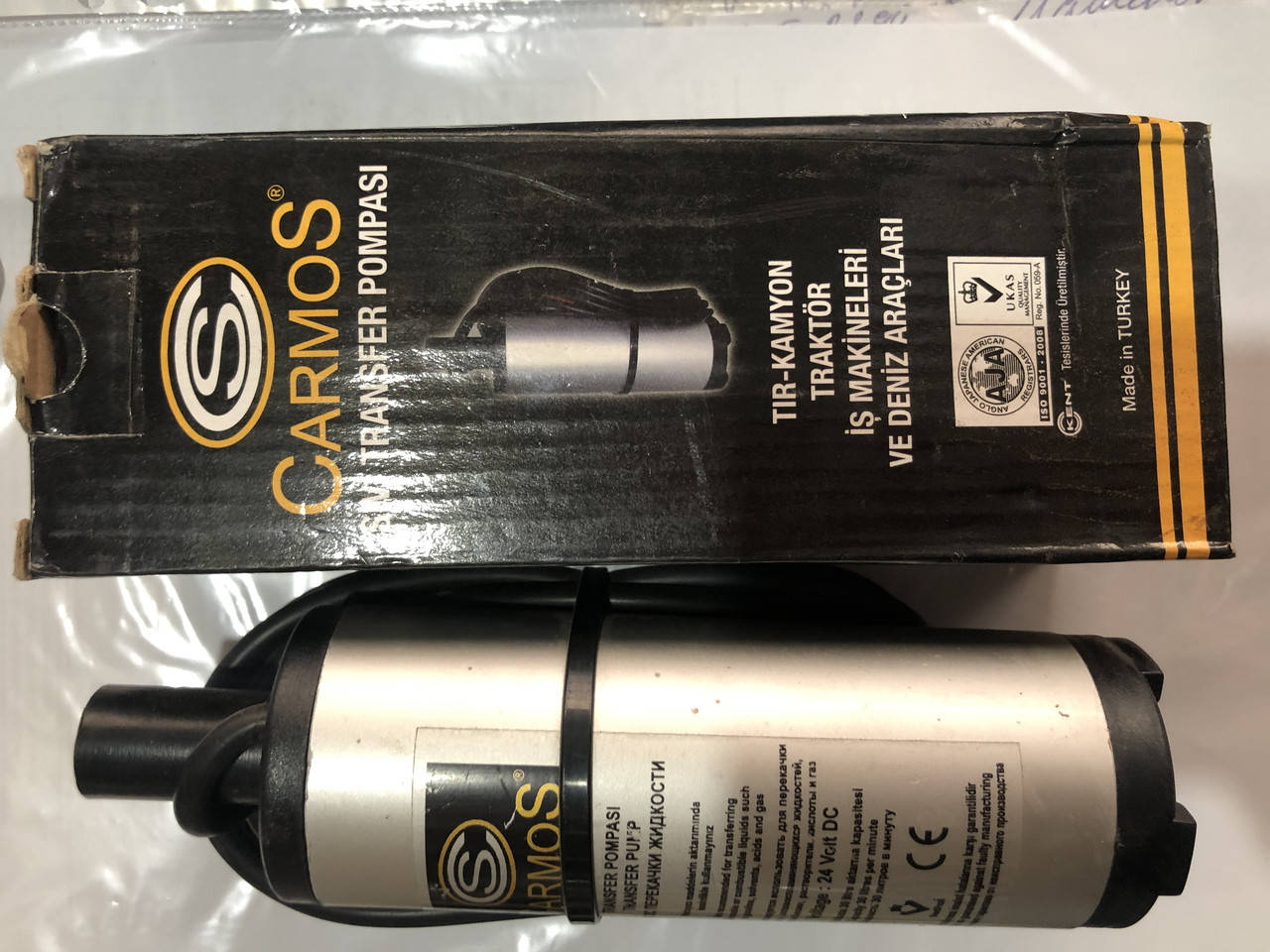 

Насос для перекачки топлива CARMOS 24V