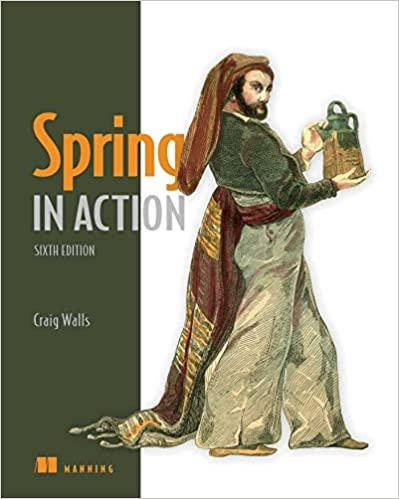 

Spring in Action, Sixth Edition 6th Edition, Craig Walls