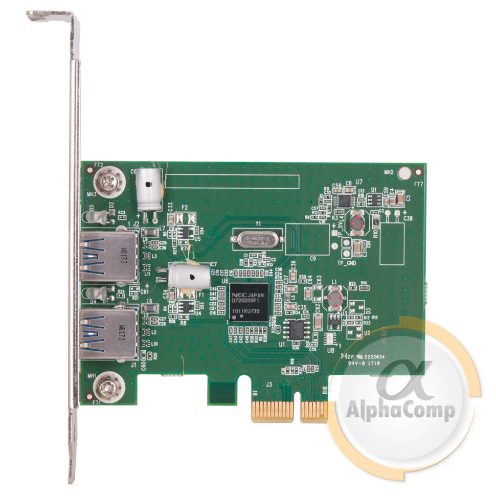 

Контроллер PCI-e - USB3.0 (EXT: 2×USB3.0) БУ