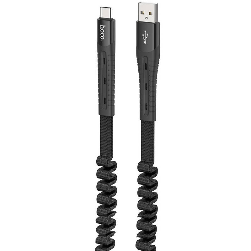 

Кабель Hoco U78 Type-C 2.4A (0.8-1.2m)