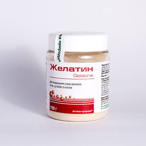 

Желатин порошок 150 г банка