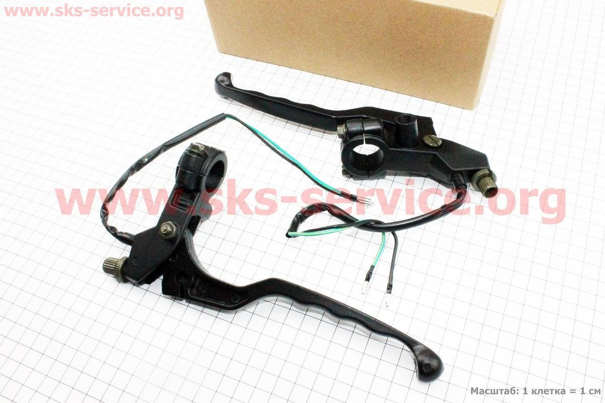 

Крепление + рычаг под зеркало лев. прав к-кт. МОТО CG/CB на мотоциклетный двигатель CG125-250cc (с толкателями), на ZUBR