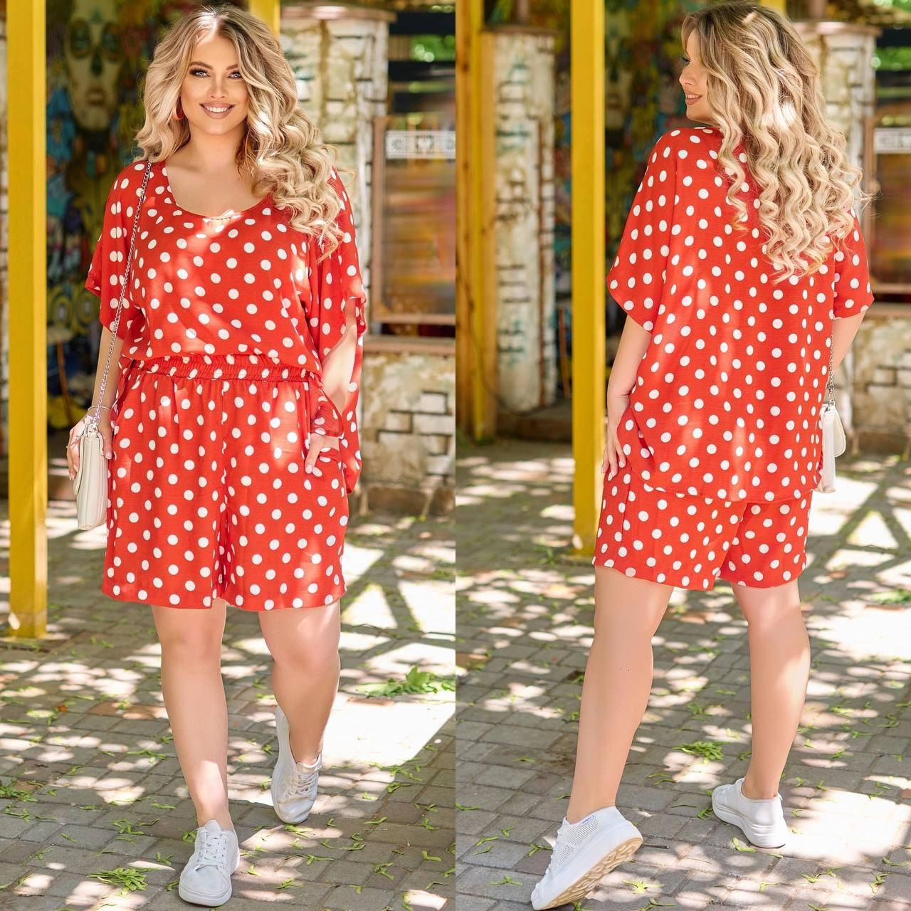 

Костюм женский штапельный лен Размеры: 50-60(2цв) "LARA" недорого от прямого поставщика, Разные цвета