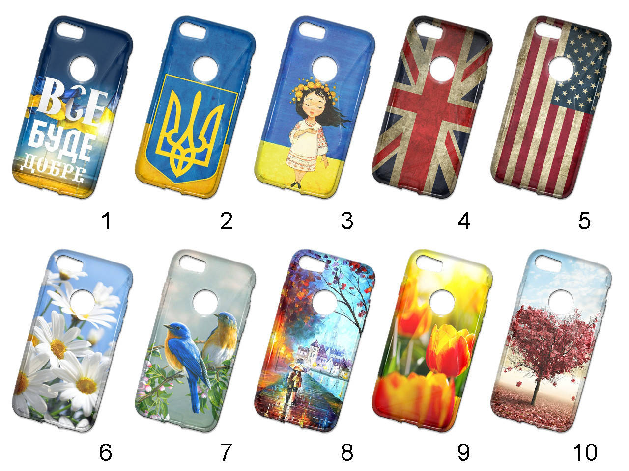 

Красивая накладка на Apple iPhone 7 (50 дизайнов)