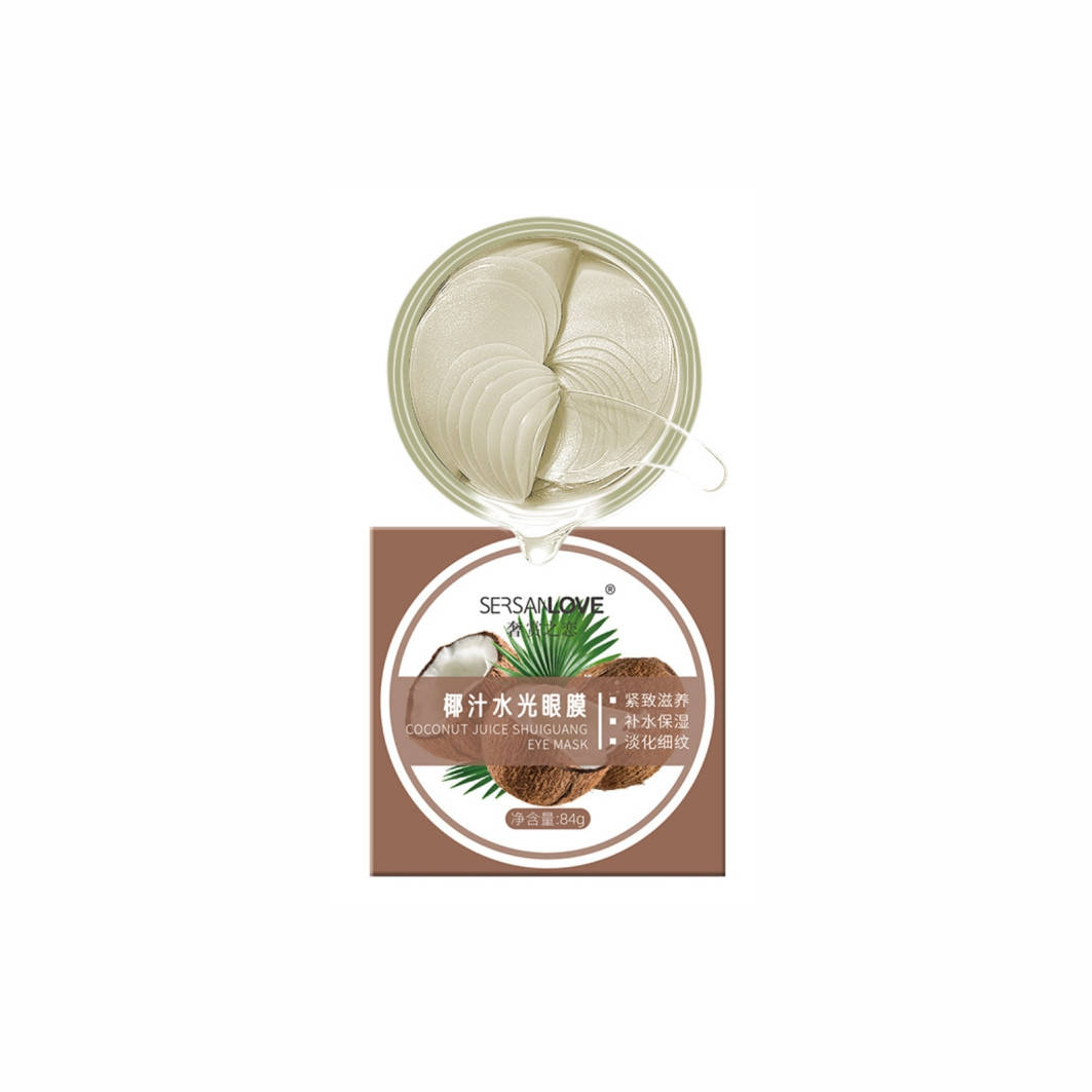 

Гидрогелевые патчи для глаз с экстрактом кокосового сока Sersanlove Coconut Juice Eye Mask