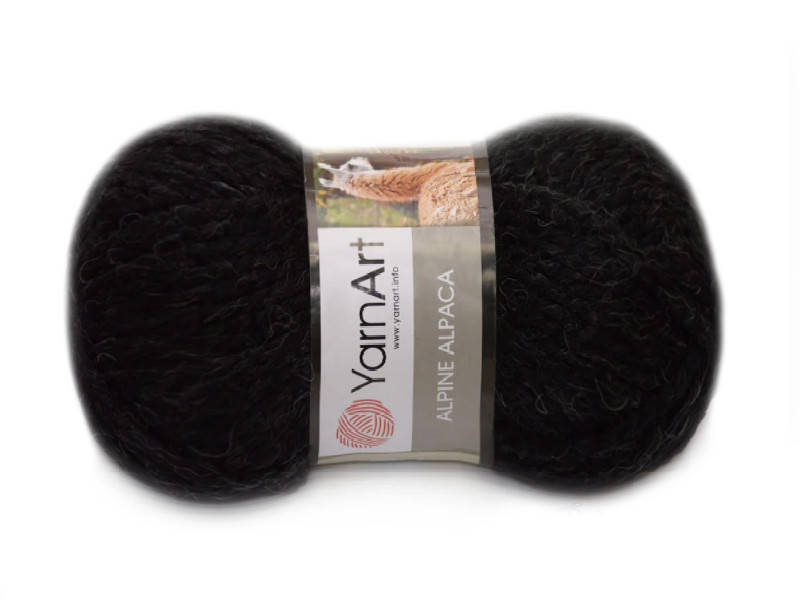 

YarnArt Alpine Alpaca, Черный №439
