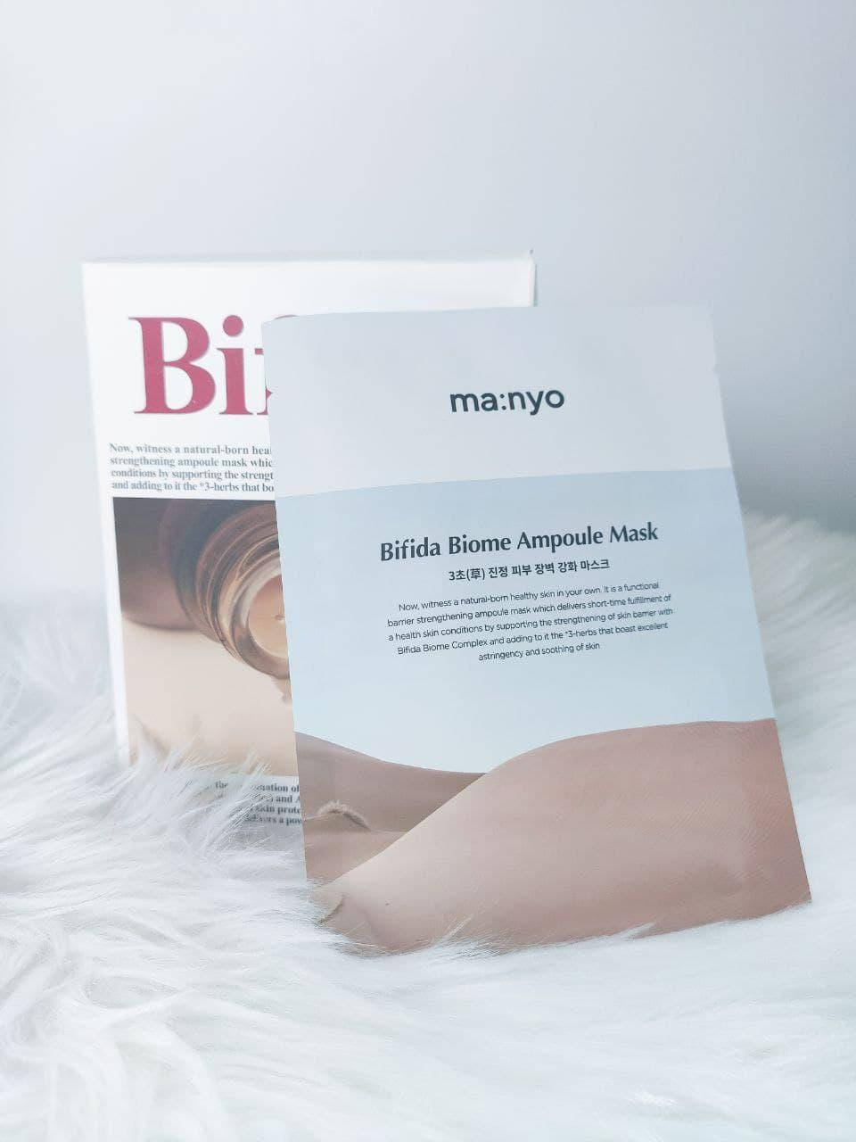 

Маска тканевая для восстановления биома кожи Manyo Bifida Biome Ampoule Mask 30 мл