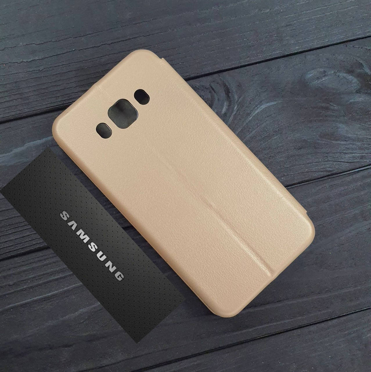 

Чехол книжка для Samsung J710 \ Чехол - книжка для Самсунг J7 2016 \ Чехол книга для телефона Samsung J7 2016, Золотой