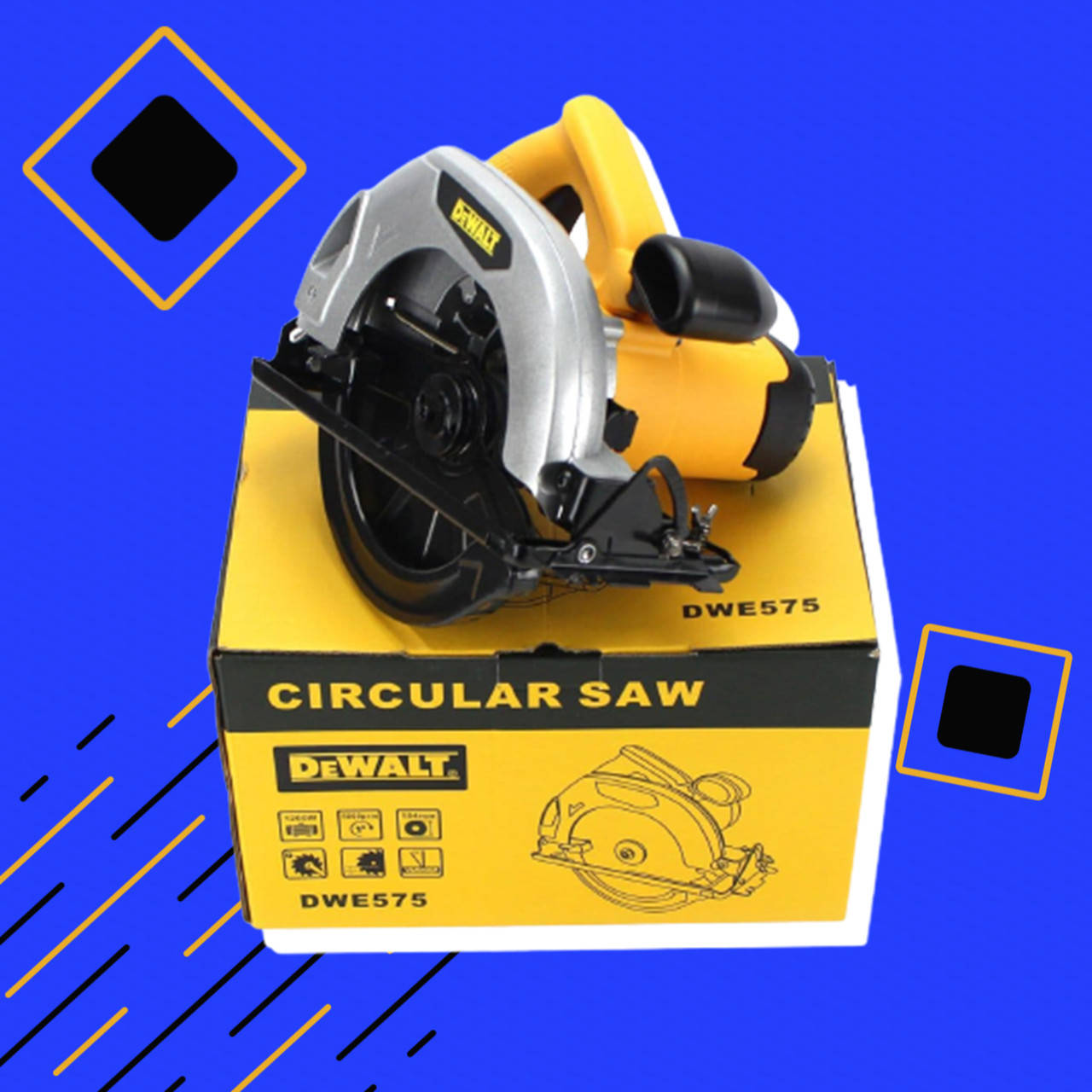

Циркулярная пила дисковая ручная DeWalt DWE575 Made in Canada циркулярные пилы 1200вт