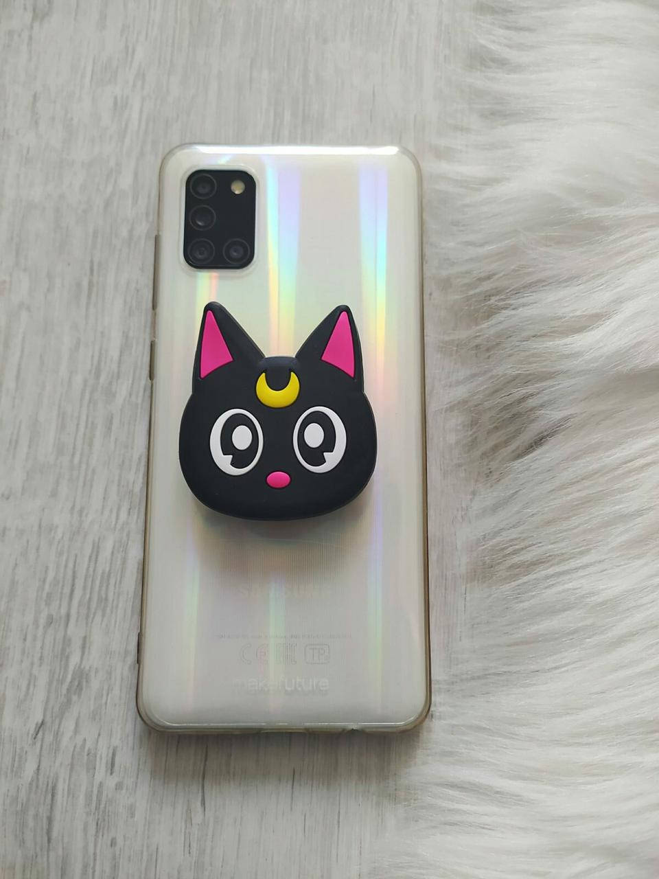 

Попсокет Popsockets 3D держатель, подставка для телефона Кошка, Разные цвета