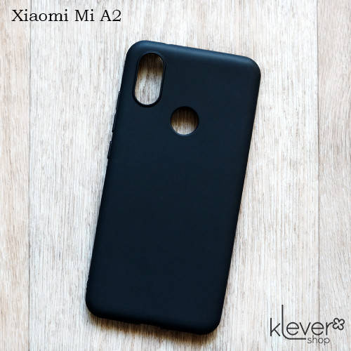 

Ультратонкий силиконовый чехол Candy для Xiaomi Mi A2 (черный)