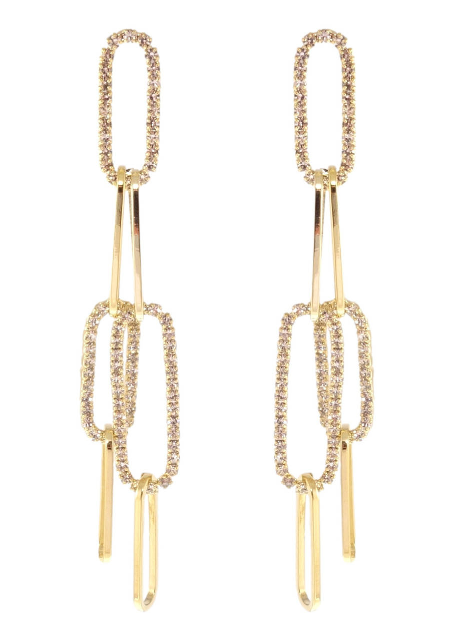 

Серьги Xuping JEAN GOUJON Позолота 14K игла серебро 925 гвоздики (пусеты) "Грация"