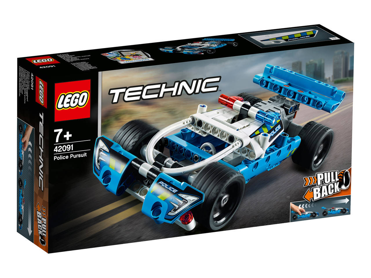 

LEGO ЛЕГО Technic Полицейская погоня 42091
