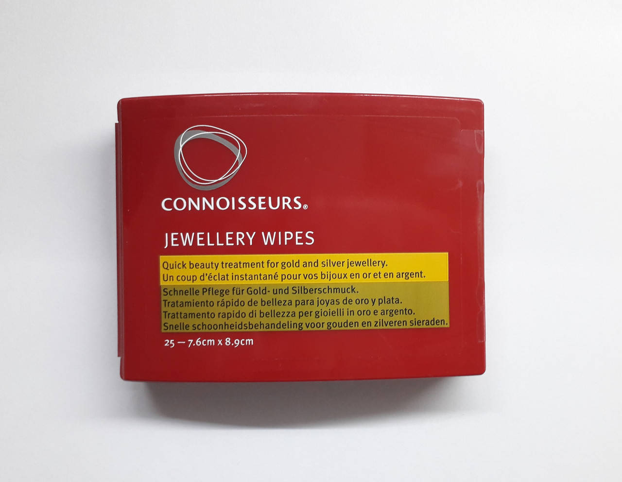 

Салфетки для чистки и полировки ювелирных изделий CONNOISSEURS - набор 25 шт