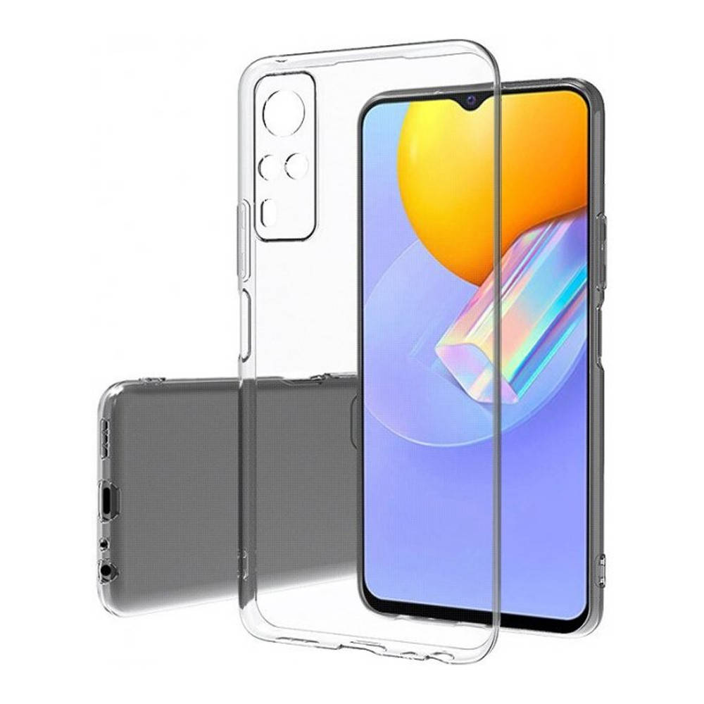 

Чехол Silicone Case WS Vivo Y31 Прозрачный