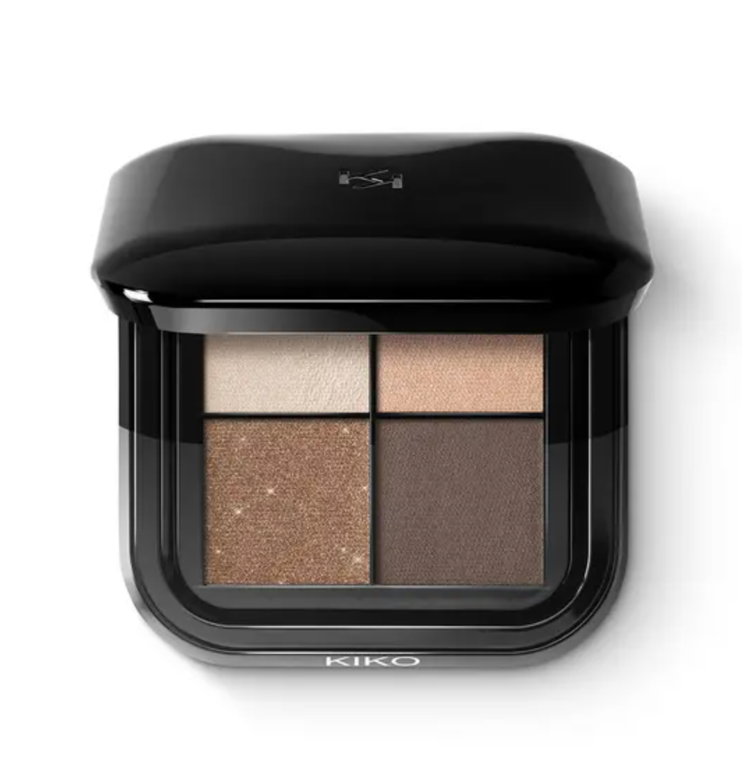 

Палитра из 4 теней Bright Quartet Eyeshadow Palette Kiko (01 Warm Natural Tones)