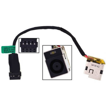

Разъем питания + кабель HP Pavilion G6-2000 G7-2000 (cbl00293-0100 661680-yd1) нов