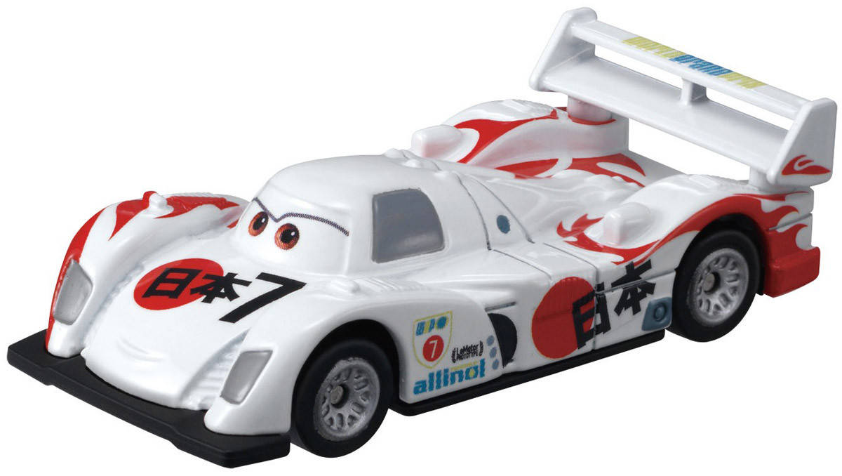 

Тачки 2: Сю Тодороки (Shu Todoroki) Disney Pixar Cars от Mattel. Шу Тодорокі (Cars 2: Shu Todoroki), Белый