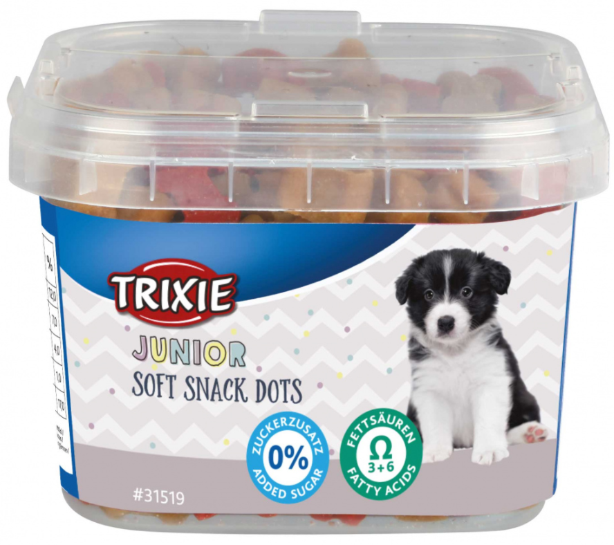 

Trixie Junior Soft Snack Dots лакомство для щенков с Омега-3 и Омега-6 - 140 г