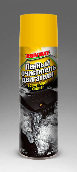 

Пенный очиститель двигателя Runway Foamy Engine Cleaner RW6080 650 мл