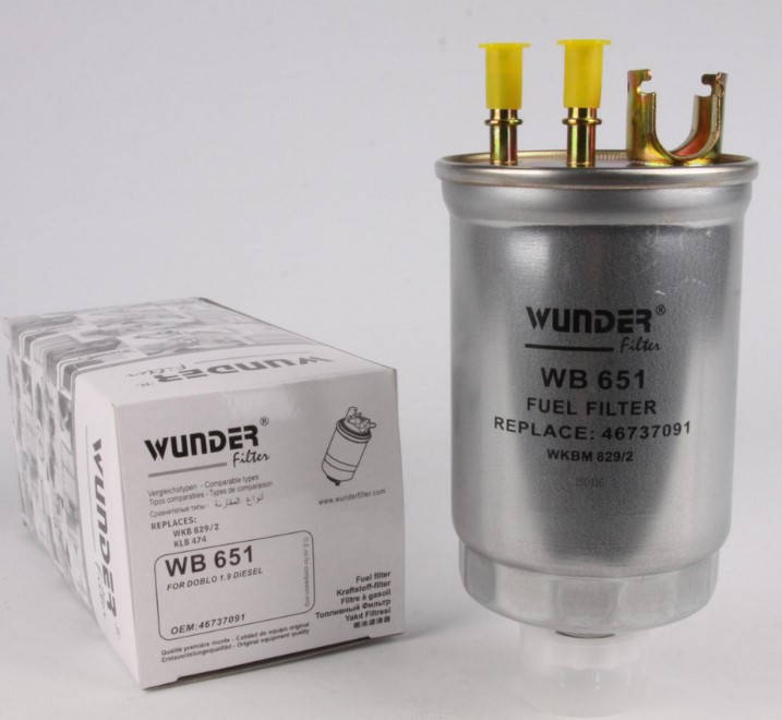 

Топливный фильтр Fiat Doblo 1.9D 01-05 Wunder WB-651