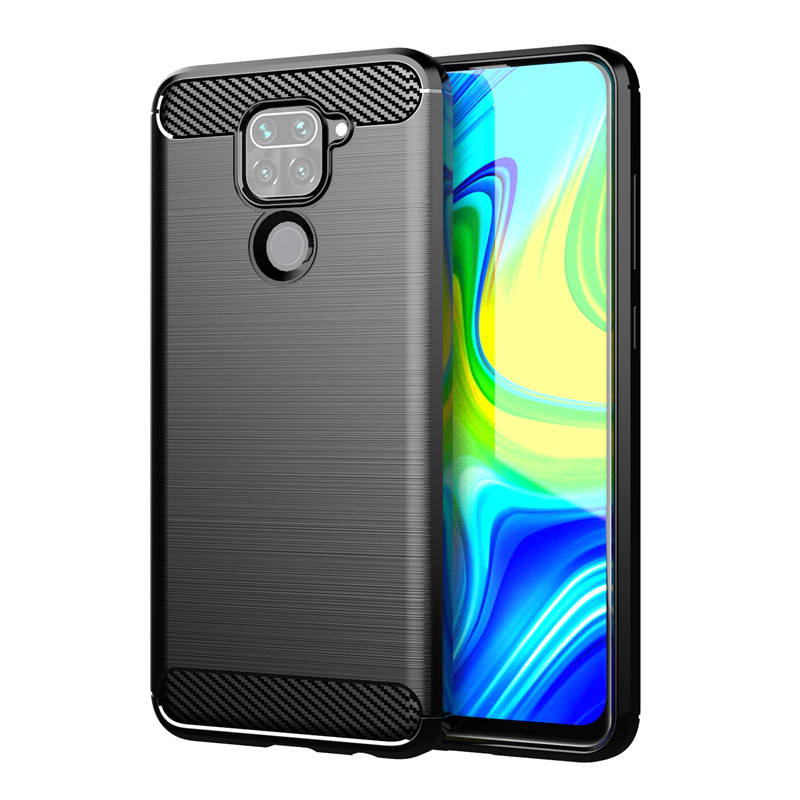 

TPU чехол накладка Urban для Xiaomi Redmi Note 9 (4 цвета) черный