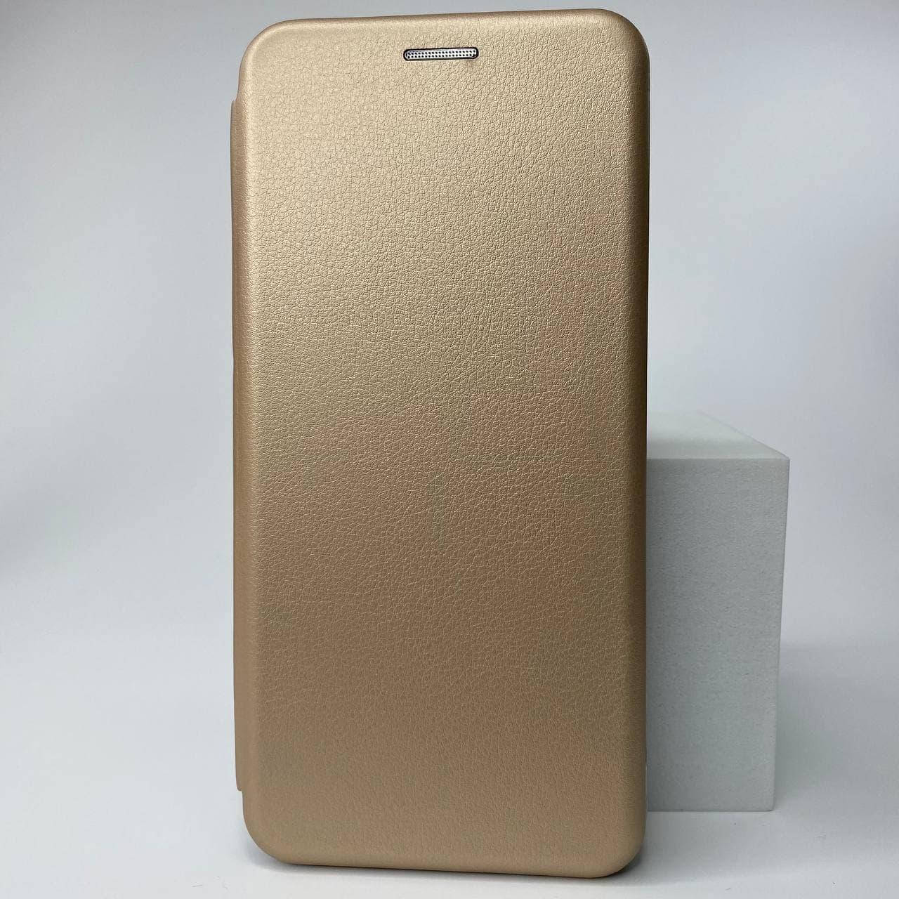 

Чохол-книга для Tecno Spark 7 з підставкою магнітом кишенею чохол книжка телефон техно спарк 7 золота STN