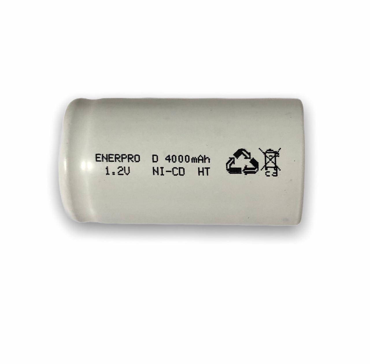 

Аккумулятор 4000mAh 1,2V NI CD розмір D