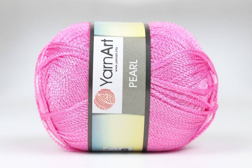 

Yarnart Pearl № 130 розовый