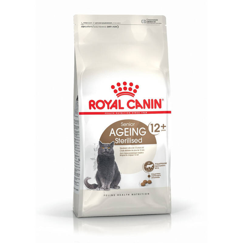 

Сухой корм для котов Royal Canin Ageing Sterilised 12+ 0,4 кг