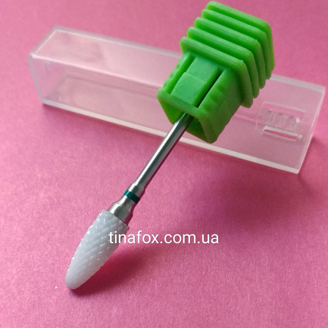 

Насадка керамическая для фрезера, зелёная, Зелёный